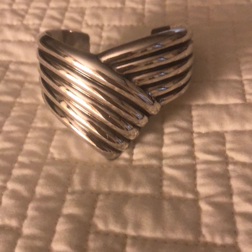 Sterling cuff bracelet